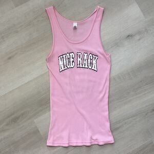 Bubbas Roadhouse and Saloon Cape Coral Florida Tank Pink XL